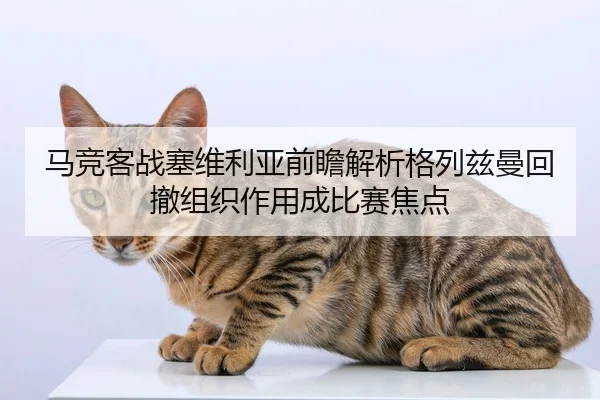马竞客战塞维利亚前瞻解析格列兹曼回撤组织作用成比赛焦点